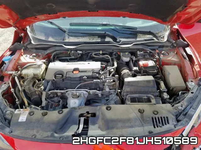 2HGFC2F81JH510589 фото 8
