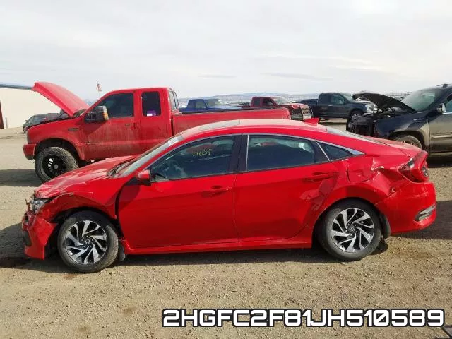 2HGFC2F81JH510589 фото 10