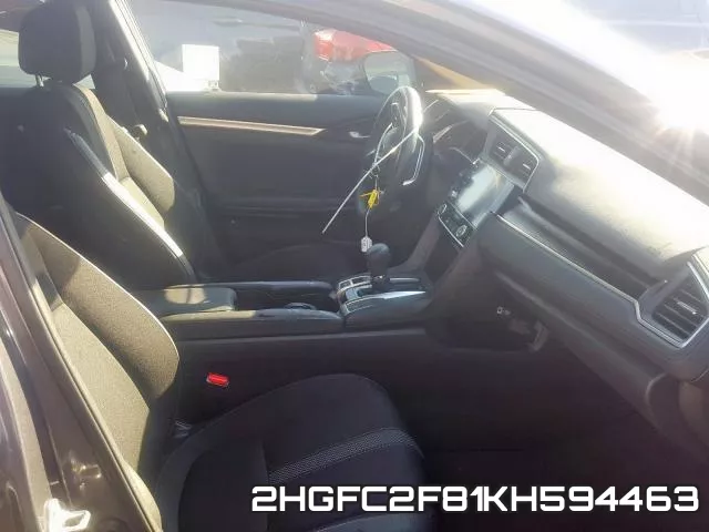 2HGFC2F81KH594463 фото 6