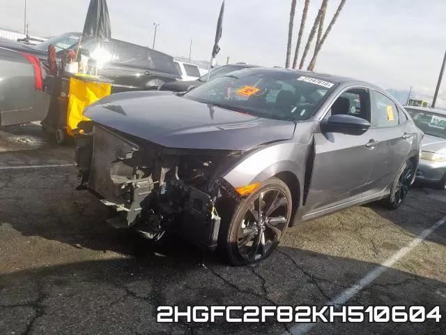 2HGFC2F82KH510604 фото 3