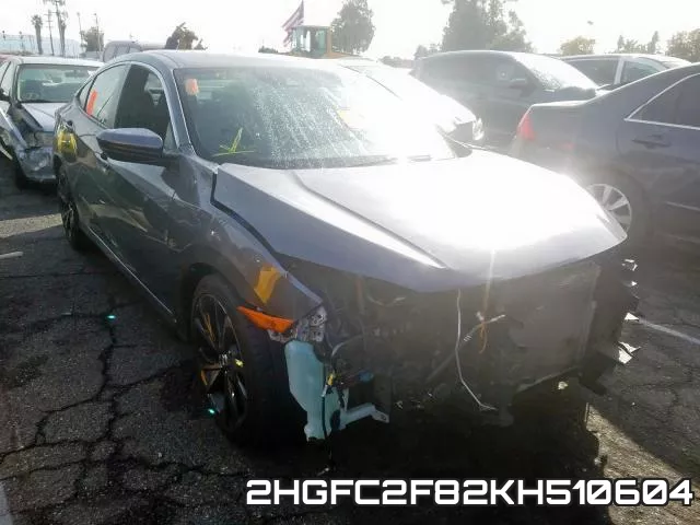 2HGFC2F82KH510604 фото 10