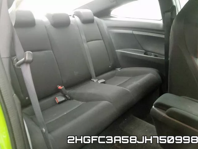 2HGFC3A58JH750998 фото 7