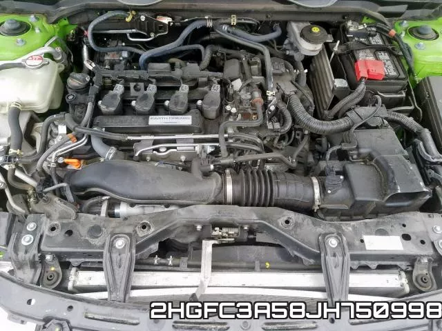 2HGFC3A58JH750998 фото 8