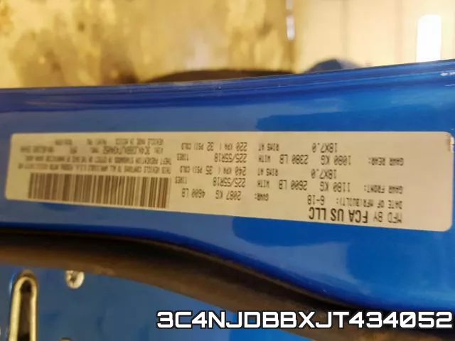 3C4NJDBBXJT434052 фото 2
