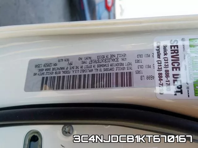 3C4NJDCB1KT670167 фото 2