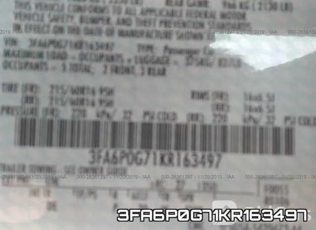 3FA6P0G71KR163497 фото 10