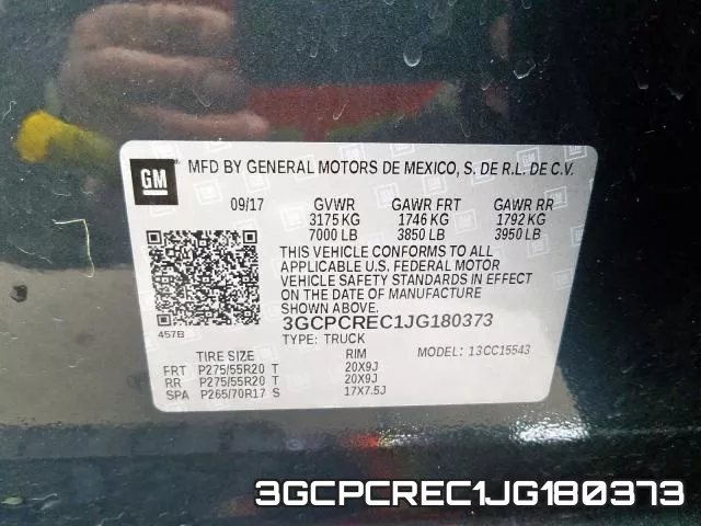 3GCPCREC1JG180373 фото 2
