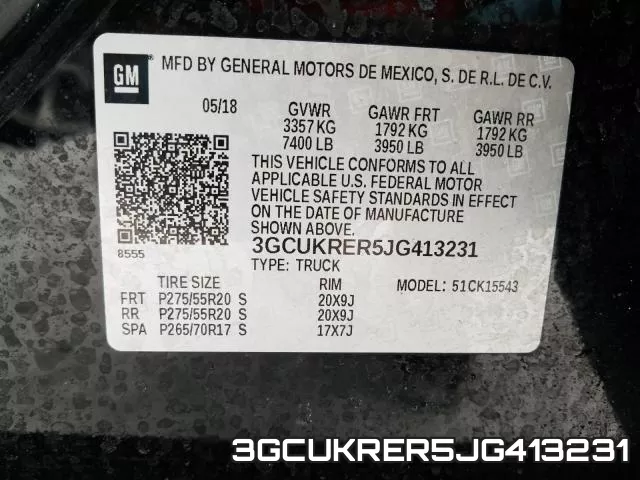 3GCUKRER5JG413231 фото 2