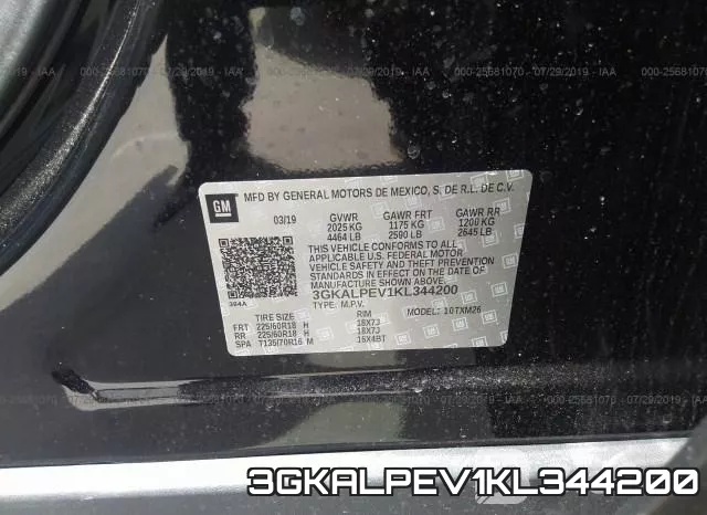 3GKALPEV1KL344200 фото 10