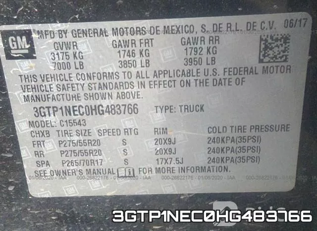 3GTP1NEC0HG483766 фото 10
