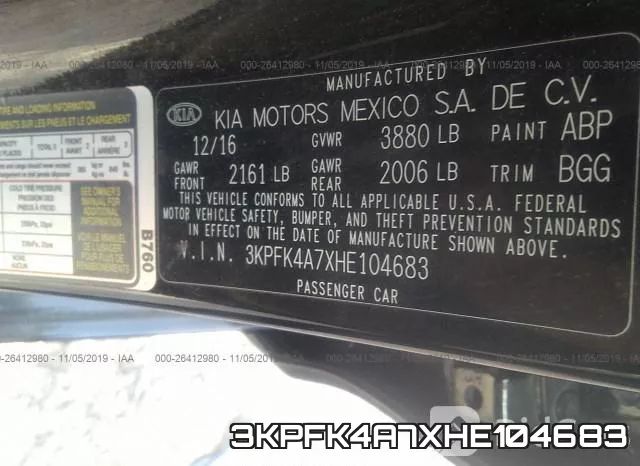 3KPFK4A7XHE104683 фото 10