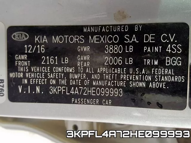 3KPFL4A72HE099993 фото 2