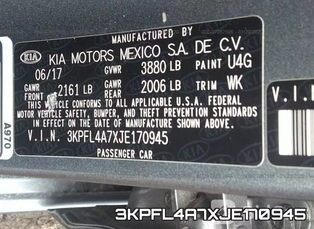3KPFL4A7XJE170945 фото 10