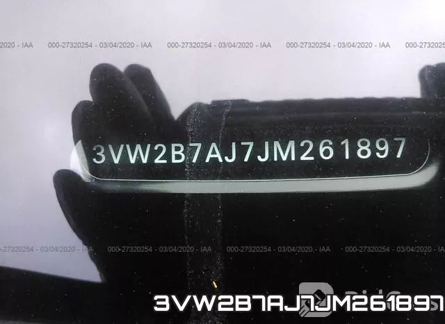 3VW2B7AJ7JM261897 фото 10