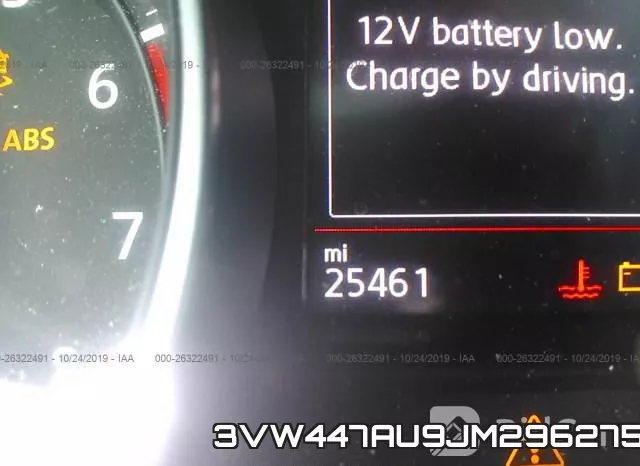3VW447AU9JM296275 фото 8