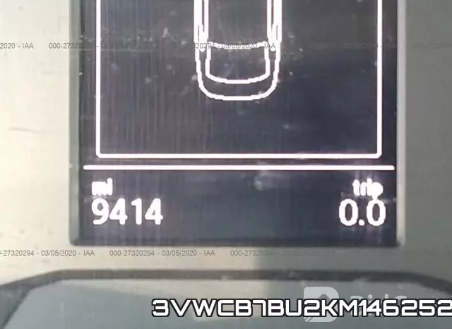 3VWCB7BU2KM146252 фото 8