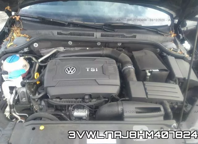 3VWL17AJ8HM407824 фото 2