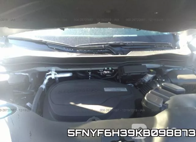 5FNYF6H39KB098873 фото 2