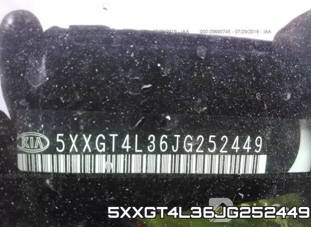 5XXGT4L36JG252449 фото 10