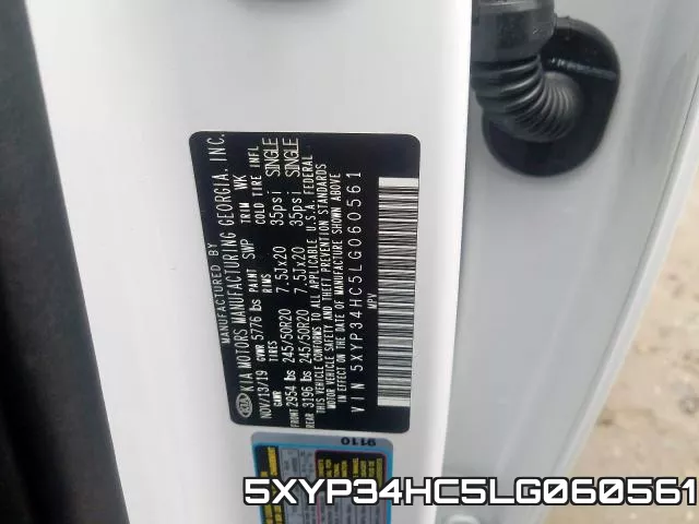 5XYP34HC5LG060561 фото 2