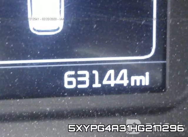 5XYPG4A31HG217296 фото 8