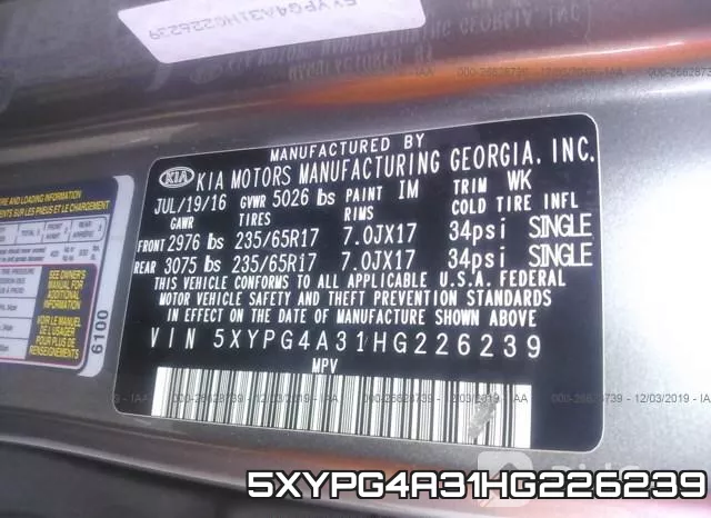5XYPG4A31HG226239 фото 10