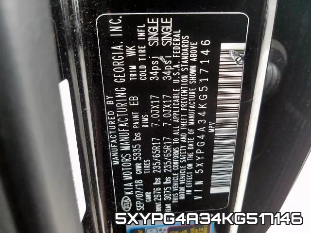 5XYPG4A34KG517146 фото 2