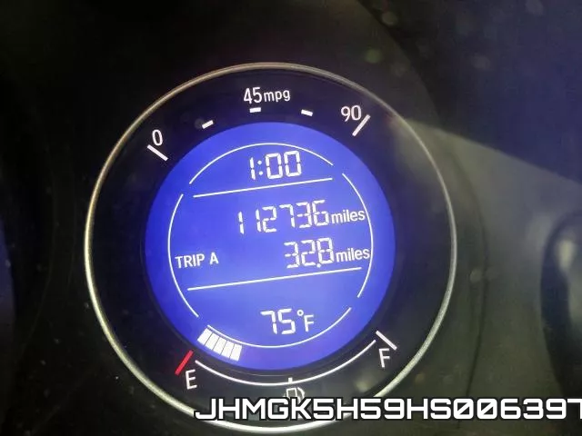 JHMGK5H59HS006397 фото 9
