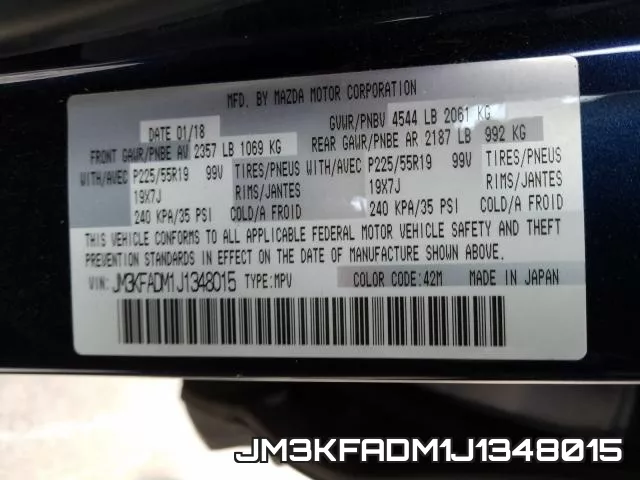 JM3KFADM1J1348015 фото 2