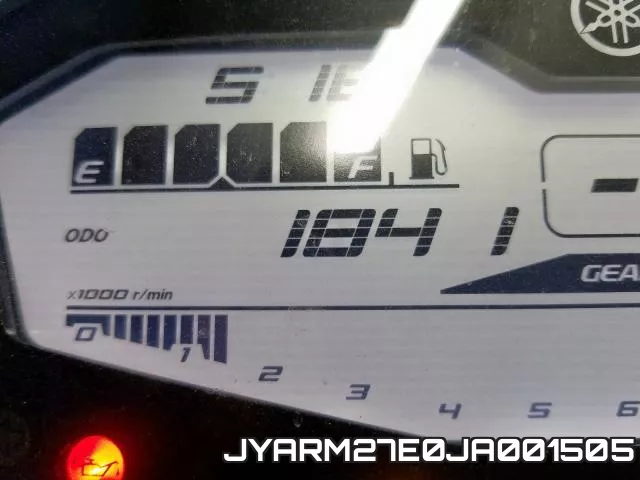 JYARM27E0JA001505 фото 9