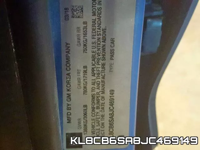 KL8CB6SA8JC469149 фото 2