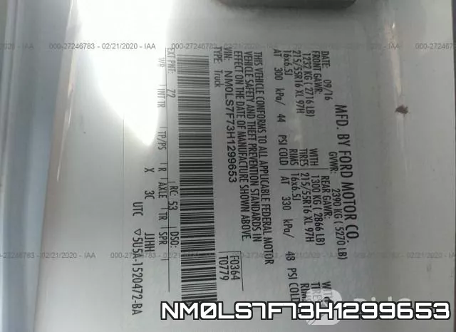 NM0LS7F73H1299653 фото 10