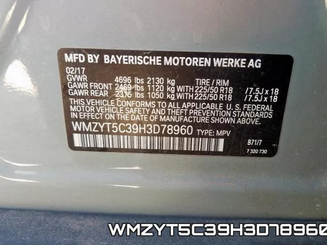 WMZYT5C39H3D78960 фото 2
