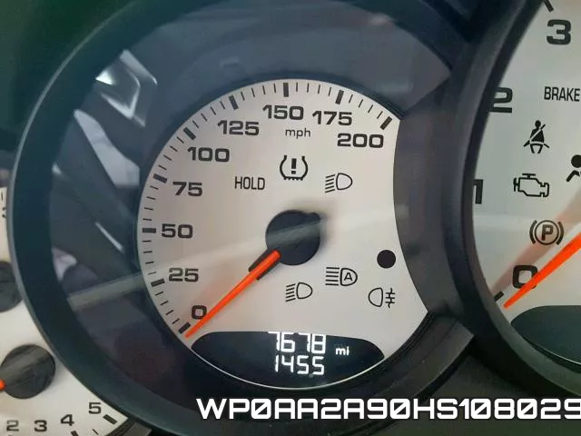 WP0AA2A90HS108029 фото 9