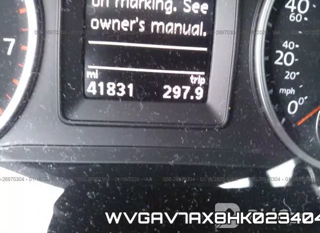 WVGAV7AX8HK023404 фото 8