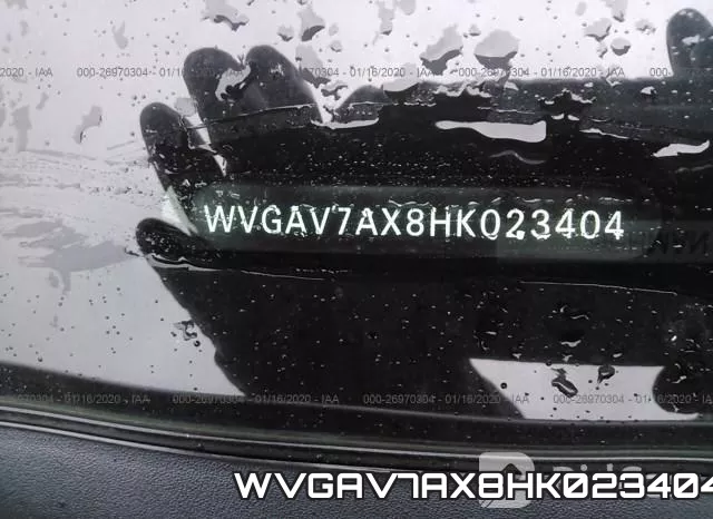 WVGAV7AX8HK023404 фото 10