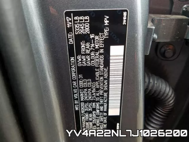 YV4A22NL7J1026200 фото 2