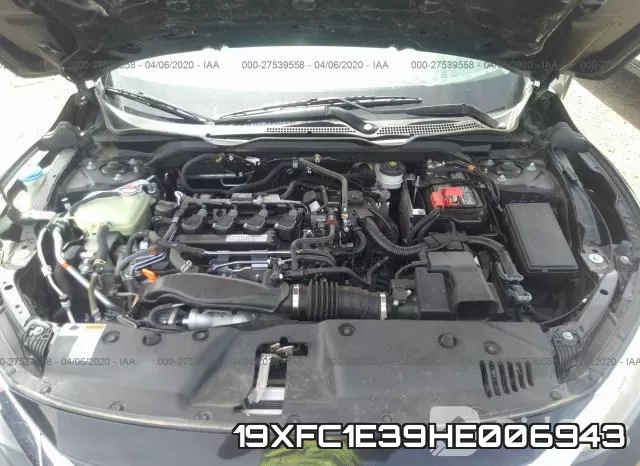 19XFC1E39HE006943 фото 2