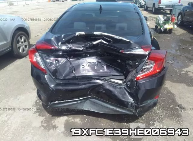 19XFC1E39HE006943 фото 7