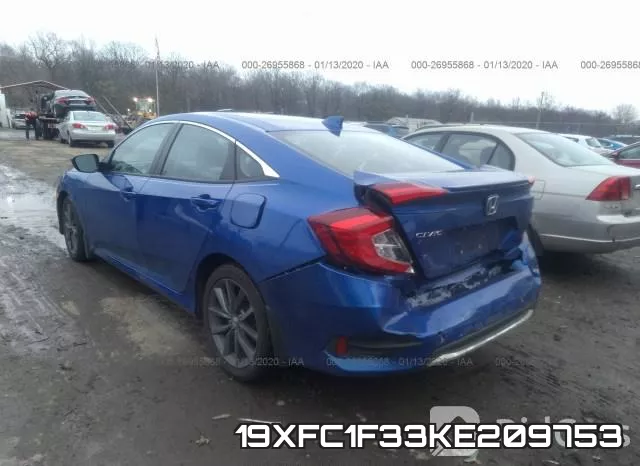 19XFC1F33KE209753 фото 4