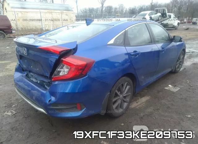 19XFC1F33KE209753 фото 5