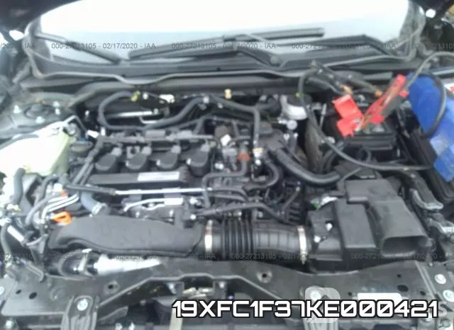 19XFC1F37KE000421 фото 2