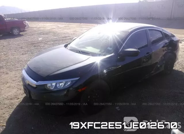 19XFC2E51JE012670 фото 3