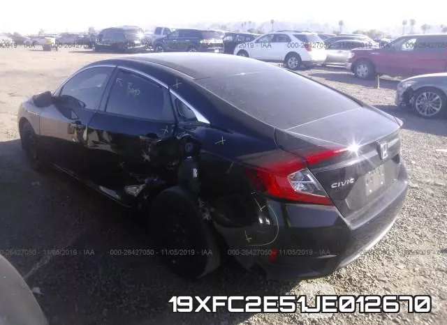 19XFC2E51JE012670 фото 4