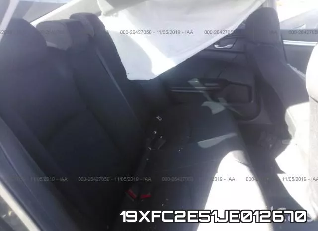 19XFC2E51JE012670 фото 9
