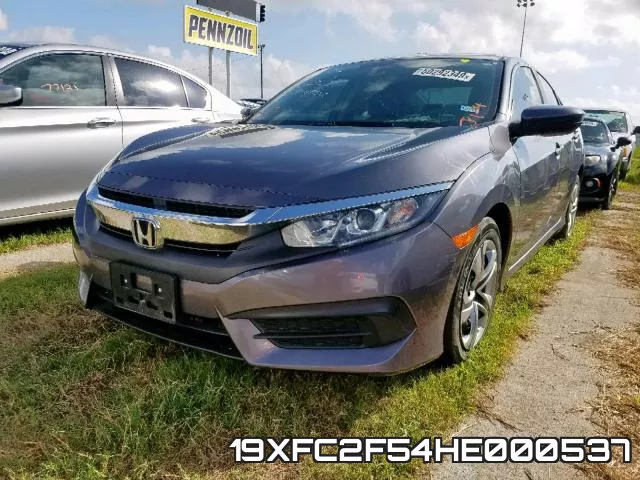 19XFC2F54HE000537 фото 3