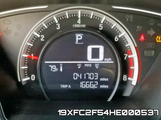 19XFC2F54HE000537 фото 9