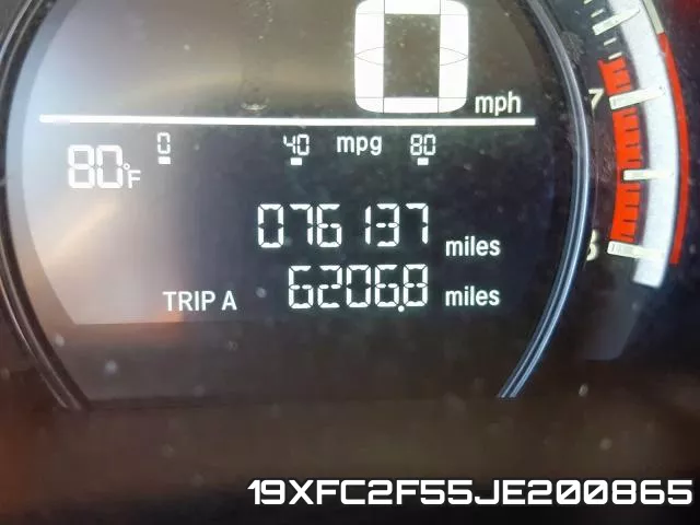 19XFC2F55JE200865 фото 9