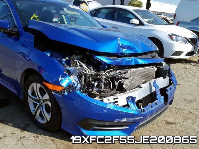 19XFC2F55JE200865 фото 10