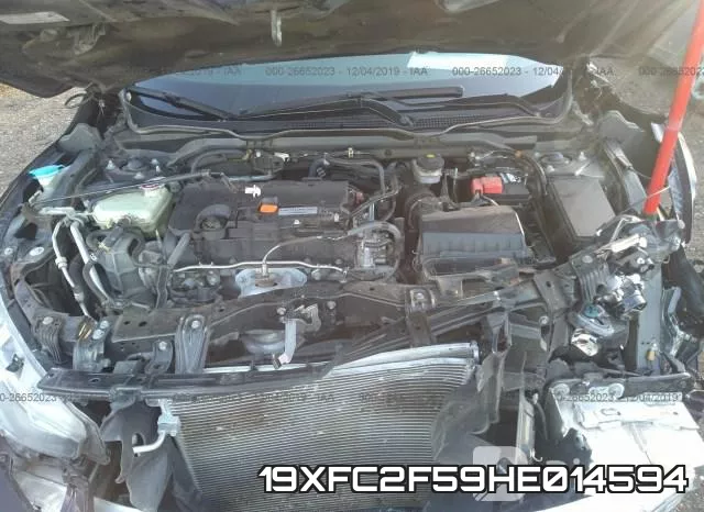 19XFC2F59HE014594 фото 2